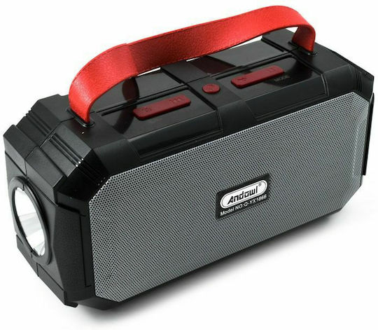 Andowl Q-YX1866 Ηχείο Bluetooth με Ραδιόφωνο Μαύρο