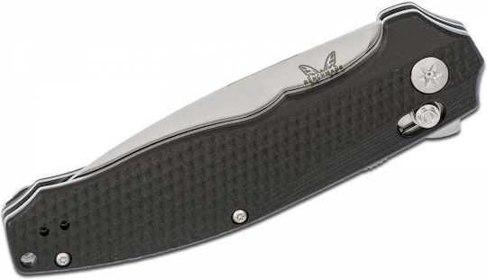 Benchmade Vector Knife Black in Sheath