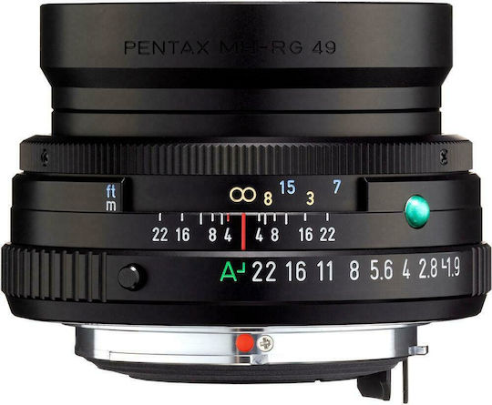 Pentax Full Frame Φωτογραφικός Φακός HD Pentax-FA 43mm f/1.9 Limited Pancake για Pentax K Mount Μαύρος