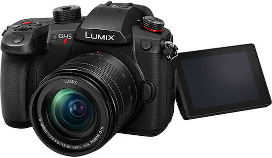 Panasonic Lumix GH5 II Spiegellose Kamera Kit (G Vario 12-60mm F3.5-5.6 Asph. Power OIS) Schwarz