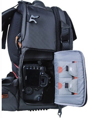 Benro Τσάντα Πλάτης Φωτογραφικής Μηχανής Ranger Pro 600N σε Μαύρο Χρώμα