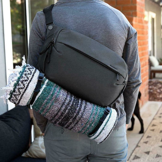 Peak Design Everyday Sling V2 10L Τσάντα Χιαστή Φωτογραφικής Μηχανής Μαύρη