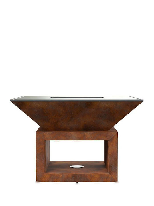 Vulcanus Grill Pro730 Camp Kamin Draußen Metallisch Braun 73x73x48cm