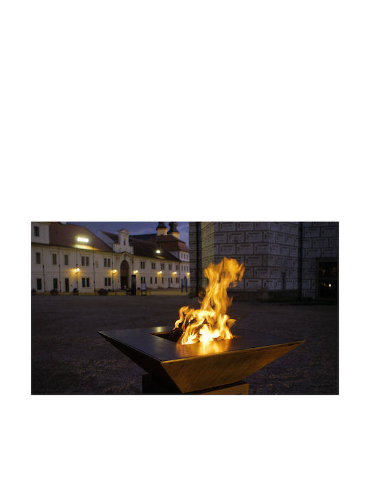 Vulcanus Grill Pro730 Chef Focar În aer liber din metal Maro 73x73x91cm