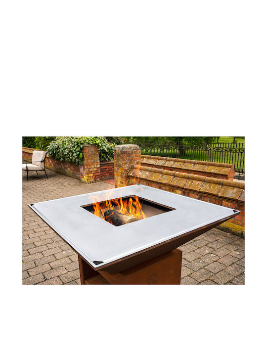 Vulcanus Grill Pro730 Chef Focar În aer liber din metal Maro 73x73x91cm