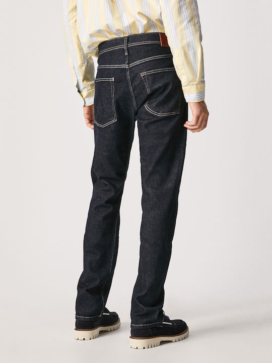 Pepe Jeans Pantaloni de Bărbați din Jean Negru