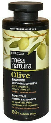 Farcom Mea Natura Olive Shampoos Shine for All Hair Types 300ml