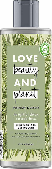 Love Beauty and Planet Shampoo Delightful Detox Σαμπουάν κατά της Πιτυρίδας για Όλους τους Τύπους Μαλλιών 400ml