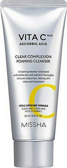 Missha Vita C Plus Foam Cleansing Face 120ml