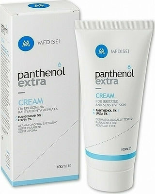 Medisei Panthenol Extra Moisturizing Cream Restoring with Urea for Sensitive Skin 125ml