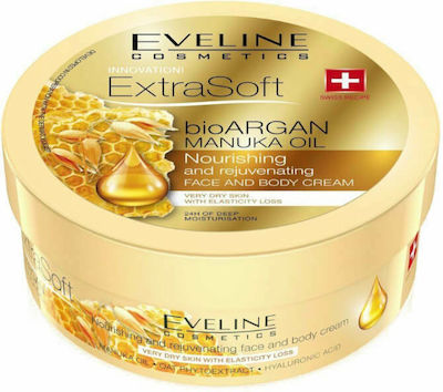 Eveline Extra Soft Bioargan Manuka Oil Moisturizing Cream 175ml