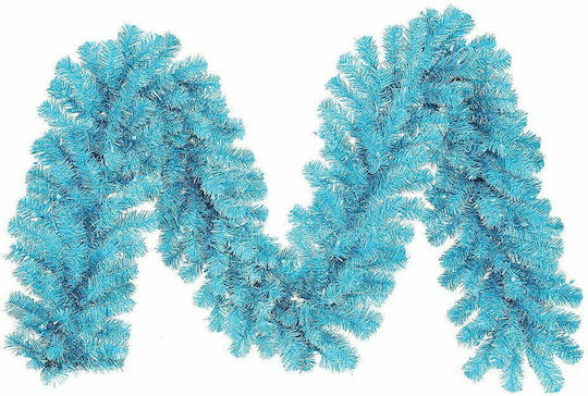 Iliadis Weihnachtliche Girlande Plastik Blau 270x14cm 1Stück