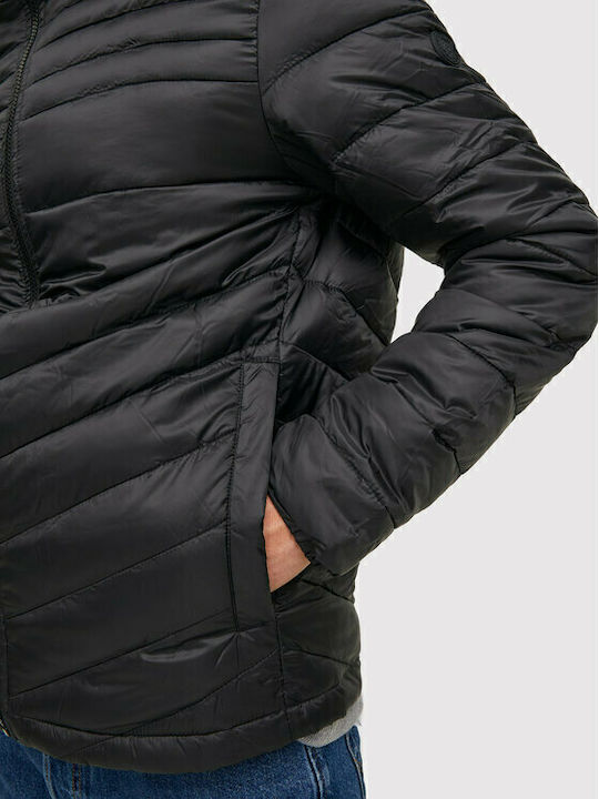 Winter Jacke Puffer Schwarz