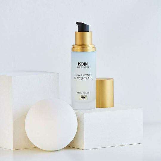 Isdin Concetrate Moisturizing & Anti-aging Serum Face with Hyaluronic Acid for Revitalization 30ml