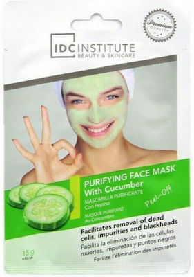 IDC Institute Purifying Peel Off with Cucumber Face Cleansing Mask 15gr