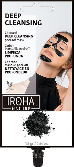 Iroha Nature Face Black Cleansing Mask 23ml