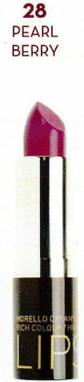 Korres Morello Creamy Lipstick Long Lasting Sheer 28 Pearl Berry 3.5gr