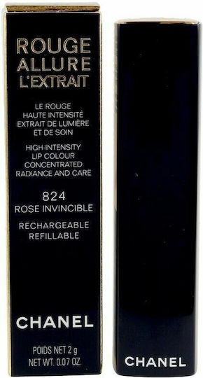 Chanel Rouge Allure L'extrait Ruj 824 Rose Invincible 2gr