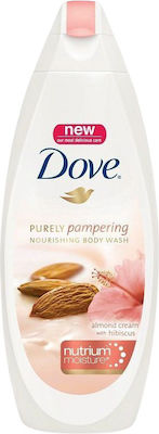 Dove Caring Bath Baie cremoasă Cremă de migdale și hibiscus (1x700ml) 700ml