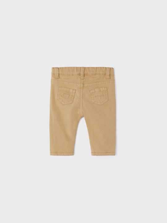 Mayoral Boys Fabric Trouser Beige