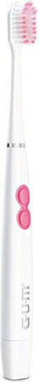 GUM Sonic Sensitive Ultra Soft 4101 Електрическа Четка за Зъби Бял