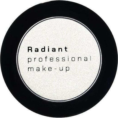 Radiant Professional Color Shimmer Eye Shadow in Solid Form 120 White 4gr