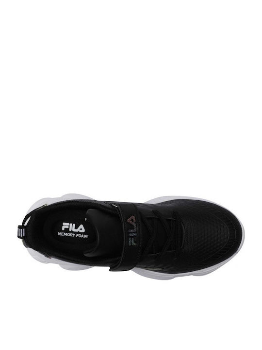 Memory Musha Kids Sneakers with Scratch Black