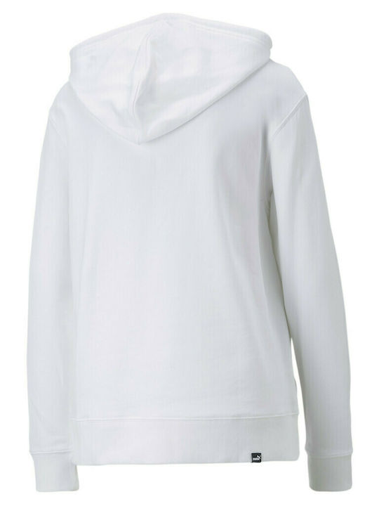 Puma Women's Hooded Sweatshirt White