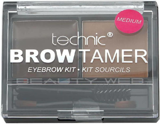 Technic Brow Tamer Eyebrow Shaping Kit Eyebrow Makeup Palette Medium