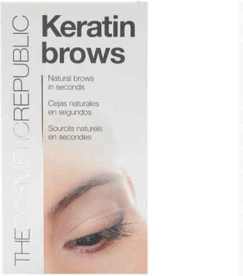 The Cosmetic Republic Natural Brows Kit Eyebrow Care Set Dark Brown