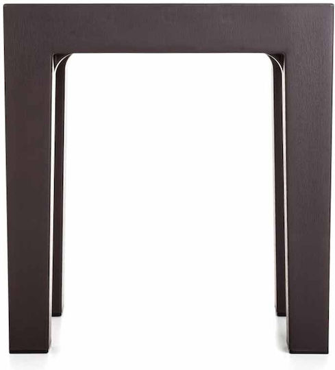Tatay Lombok Bathroom Seat Plastic 38x29x41.5cm Brown 06504.001