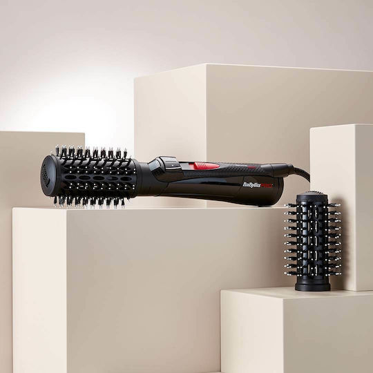 Babyliss Pro Ceramic Electric Brush with Air & Rotating Head for Straightening and Curls 800W