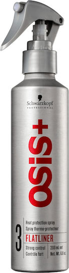Schwarzkopf OSiS+ 3 Flatliner Spray Θερμοπροστασίας Μαλλιών κατά του Φριζαρίσματος 200ml