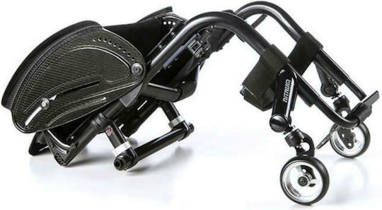 Sunrise Medical Quickie Nitrum Folding Light Type Wheelchair 43cm Black