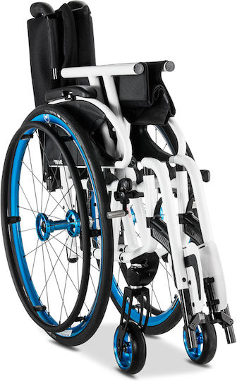 Meyra Smart S 2.370 Αναπηρικό Αμαξίδιο Απλού Τύπου 46cm 2.370 Λευκό