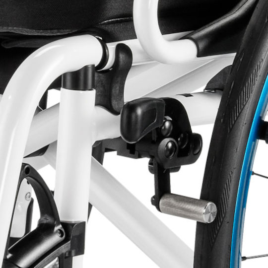 Meyra Smart S 2.370 Αναπηρικό Αμαξίδιο Απλού Τύπου 46cm 2.370 Λευκό