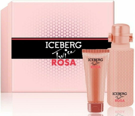 Iceberg Twice Rosa Set De Parfumuri Pentru Femei Cu Loțiune De Corp 2 Bucăți