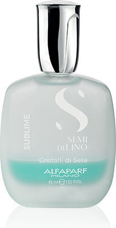 Alfaparf Milano Professional Semi Di Lino Crystalli Di Seta Leave In / Finishing Hair Serum for Repair 45ml
