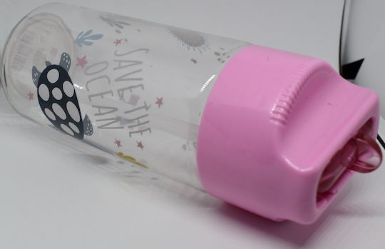 Miquelrius Παιδικό Παγούρι Πλαστικό Ροζ 430ml
