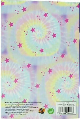 Gim Notebook Ruled B5 40 Sheets Barbie Multicolour 1pcs