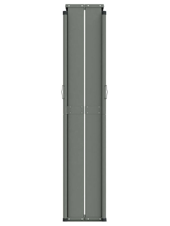 vidaXL Rulou lateral de umbrire Terasă Cafea x10m