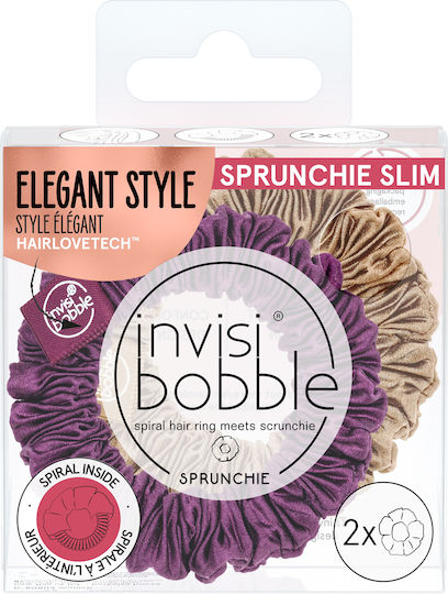 Invisibobble Sprunchie Slim Scrunchies The Snuggle Is Real 2τμχ