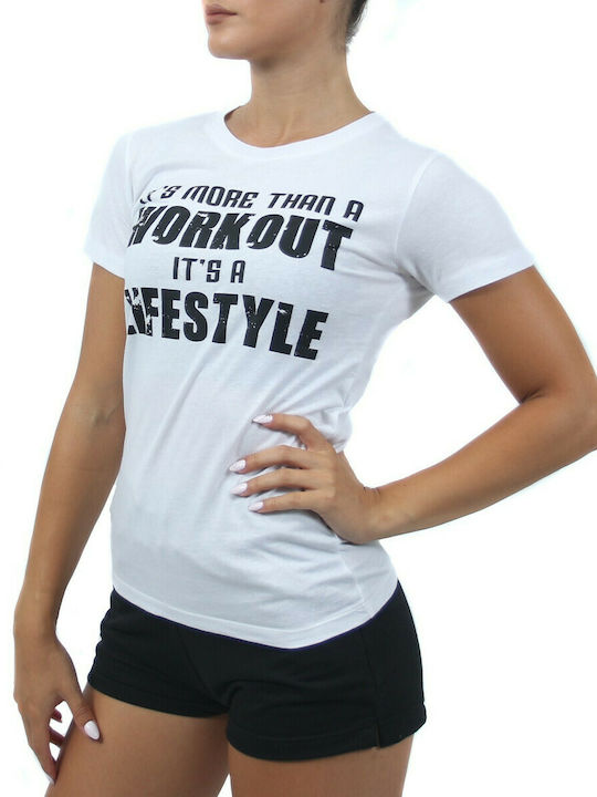 T-SHIRT LIFESTYLE White 23056 (H&S) White