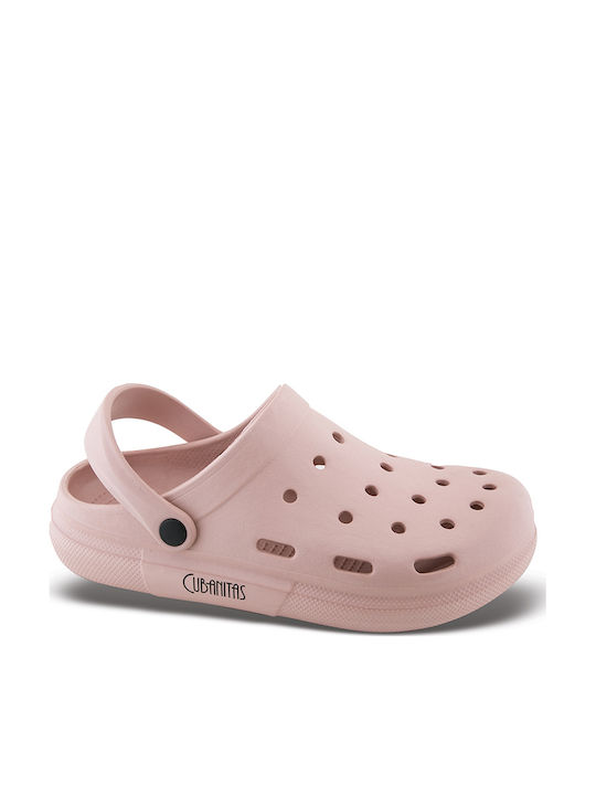 Cubanitas Women's Anatomic Clogs Pink