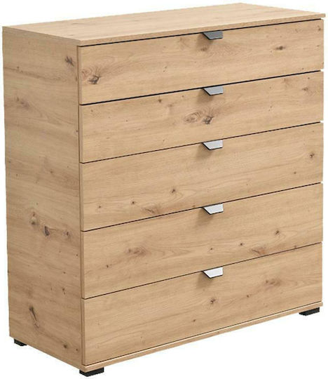 Συρταριέρα Ξύλινη Duero 5F 90 90x40x95εκ. Συρταριέρα Ξύλινη Duero 5F 90 90x40x95εκ.