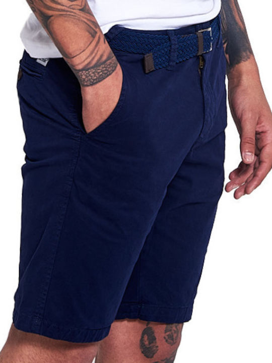 Cardiff Herrenshorts Chino Marineblau