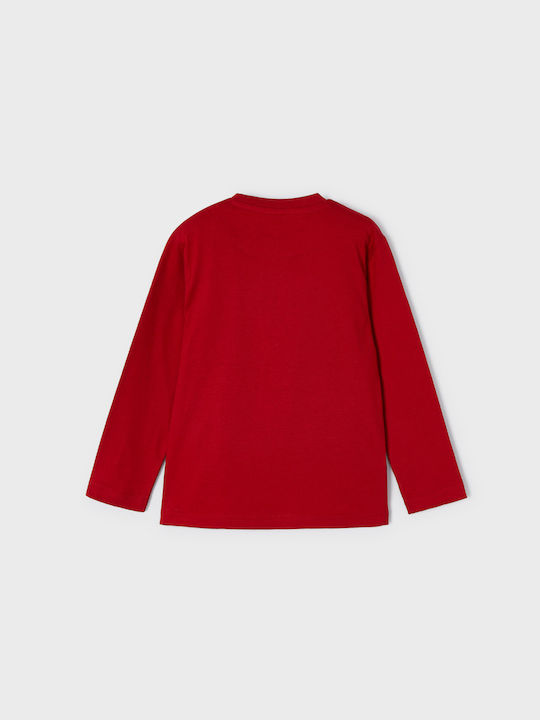 Mayoral Kids Blouse Long Sleeve Red