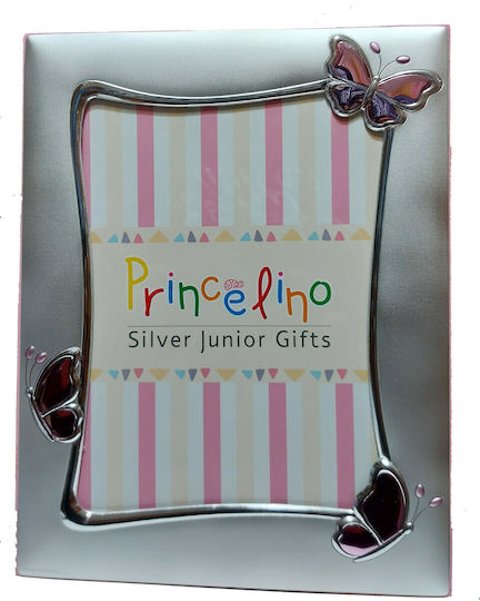 Prince Silvero Silver Photo Frame Butterfly 13x18cm
