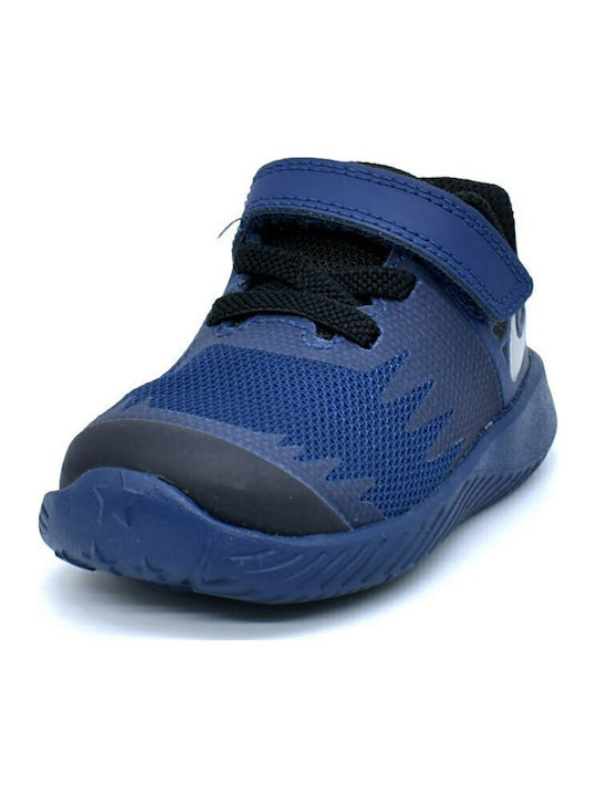 Star Runner RFL TDV Αθλητικά Παιδικά Παπούτσια Running με Σκρατς Navy Μπλε