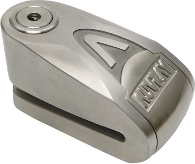 Auvray B-Lock 14 Motorcycle Disc Brake Lock with Alarm & 14mm Pin in Silver